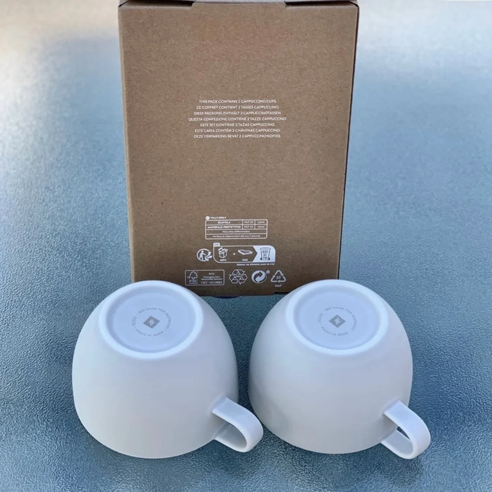 Brand New Nespresso Cappuccino Cups